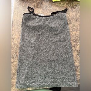 Bravado Gray Heather Stretch nursing tank
